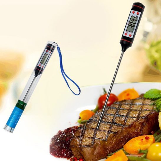 Food Thermometer Probe Digital Cooking Meat BBQ Kitchen Grill Carousel 1