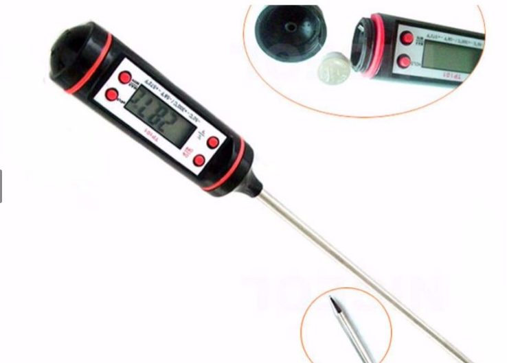 Food Thermometer Probe Digital Cooking Meat BBQ Kitchen Grill Carousel 2