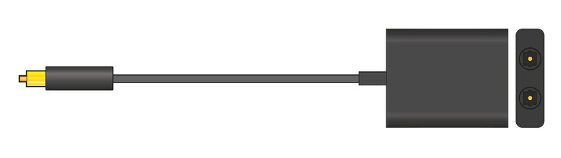 Fibre Optic TOSlink Splitter 1x2 Carousel 3