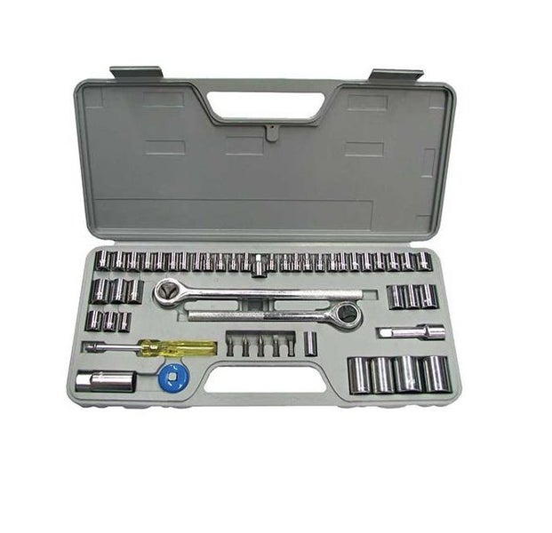 Multi-Drive Metric and SAE Socket 52 Pieces Set Carousel 1