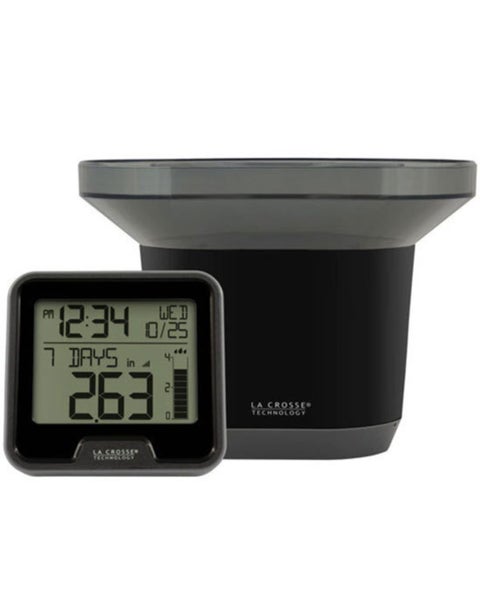 724-1409 Digital Rain Monitor with Indoor Temperature Carousel 1