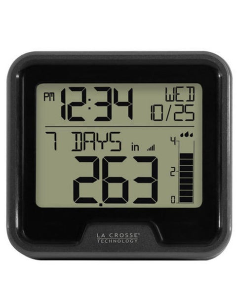 724-1409 Digital Rain Monitor with Indoor Temperature Carousel 2