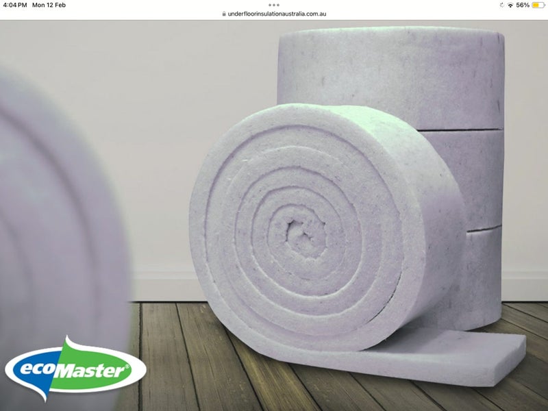 NON - TOXIC R2 Underfloor Insulation 500 mm or 650 mm 15m2 15 available Carousel 7