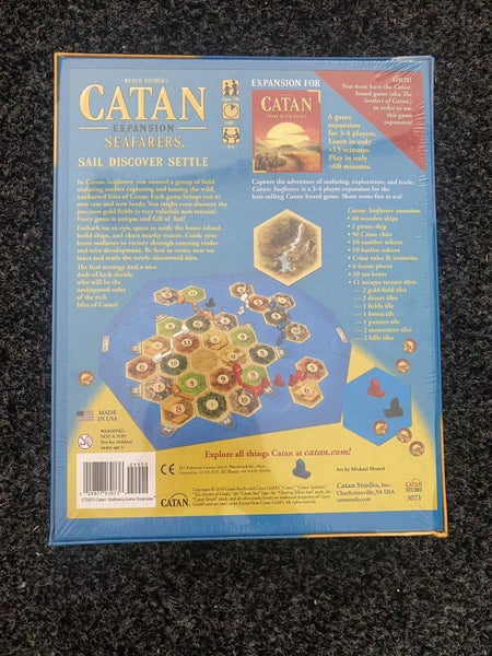 Catan Seafarers Expansion Board Game Brand New62958560631810111