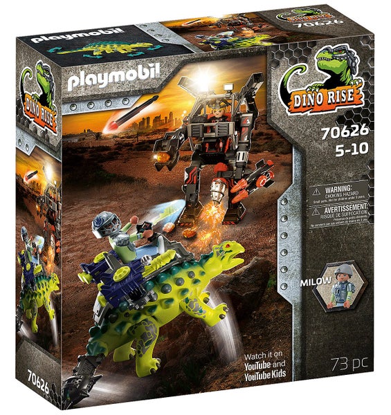 Playmobil: Dino Rise - Invasion of the Robot (70626) Carousel 1