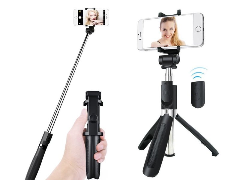 Mini Tripod Bluetooth Selfie Stick63617774528898111