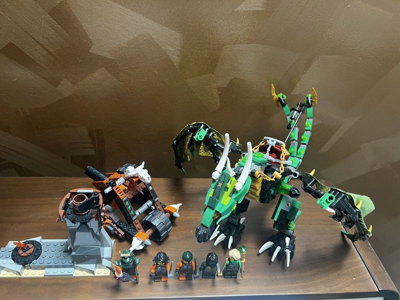Lego 70593 Ninjago ~ The Green NRG Dragon *Retired Set* Carousel 1