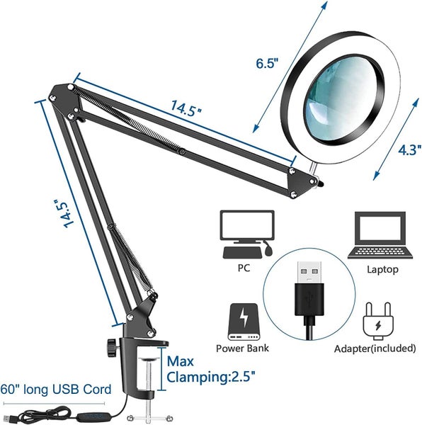 New Magnifying Lamp Desk Light Sale Sale Carousel 2
