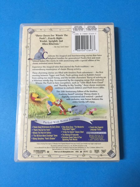 The Many Adventures Of Winnie The Pooh (25th Anniversary) Carousel 2