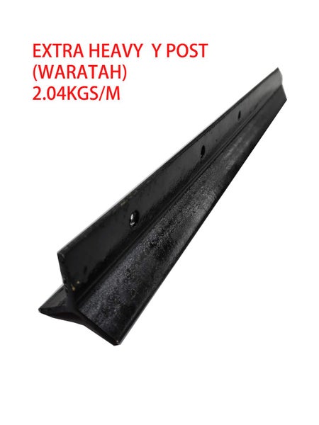 Steel Y Post ( Waratah) Extra heavy 2.04KG/M 0.9M Carousel 1