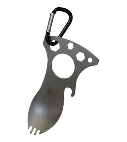 Outdoors Eat'n'Tool Multi Tool Silver Carousel 1