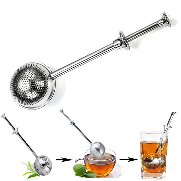 Tea Infuser Sieve Tools For Spice Bags Infusor Stainless Steel Ball Carousel 2