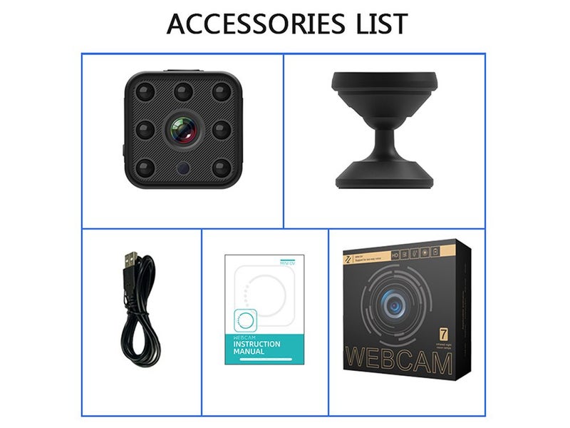 Smart Wireless Hidden Mini Spy Camera Carousel 16