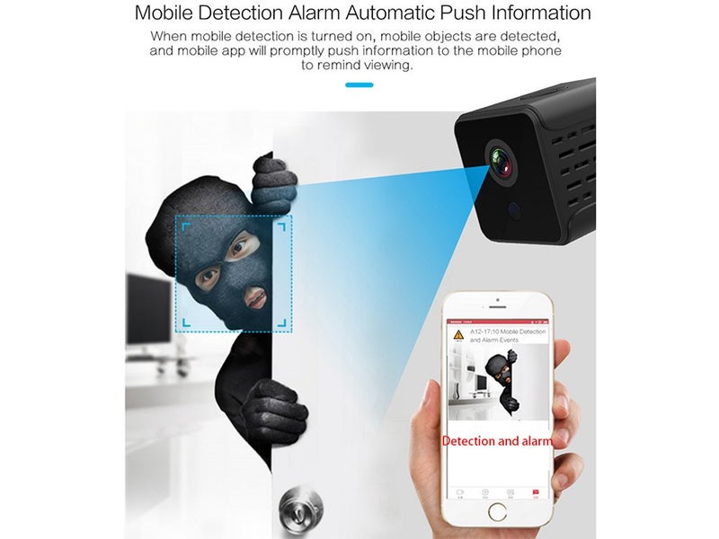 Security Camera Motion Sensor Spy Camera Carousel 2