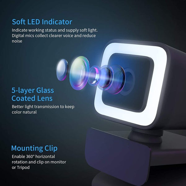 Webcam HD 2K Carousel 2