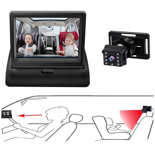 Car Baby Mirror Monitor Camera Carousel 1