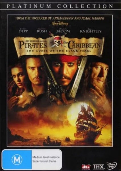 Pirates of the Caribbean - The Curse of the Black Pearl (Brand New) Carousel 1