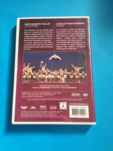 Igor Moiseyev: Ballet Live In Paris Carousel 2