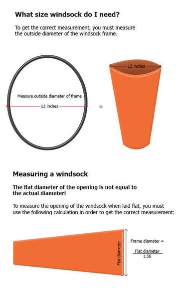 Airport Wind Sock 13 inch Carousel 4