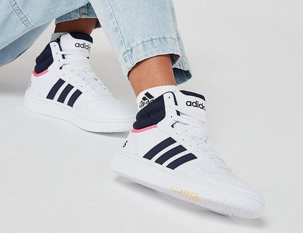 Adidas Hoop 3.0 Mid High Sneakers Women's US 9.5 - Brand New in Box Carousel 1