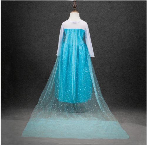 Inspired Princess Elsa Dress-up Costume 6-8 Carousel 2