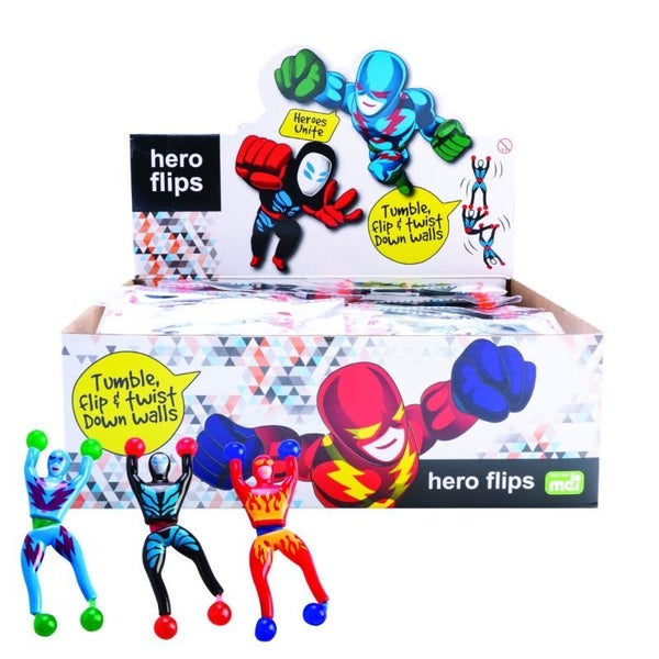Hero Flips Wall Walkers (Set of 72) Carousel 1