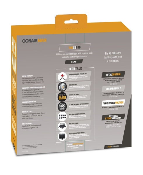 Conairman X6 Pro Hair Clipper Carousel 5