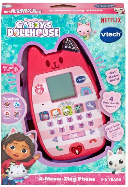 Vtech: Gabby's Dollhouse - A-Meow-Zing Phone Carousel 1