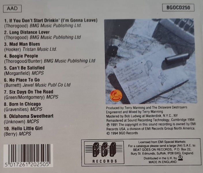 George Thorogood and the Destroyers - Boogie People (CD) Carousel 2