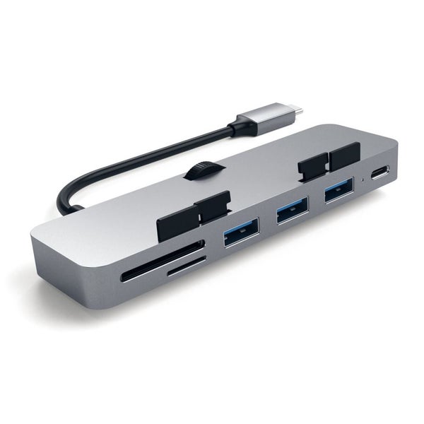 Satechi Type-C / USB-C Aluminium Clamp Hub Pro - Space Grey Carousel 2