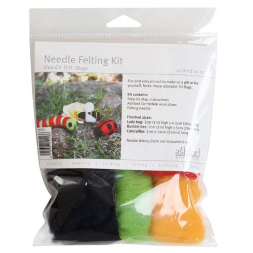 Ashford Needle Felting Kit - Bugs Carousel 1