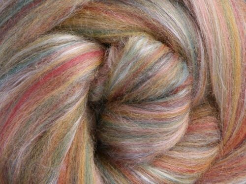 Ashford Silk / Merino - 100gm Bag 101 Cinnamon Carousel 2