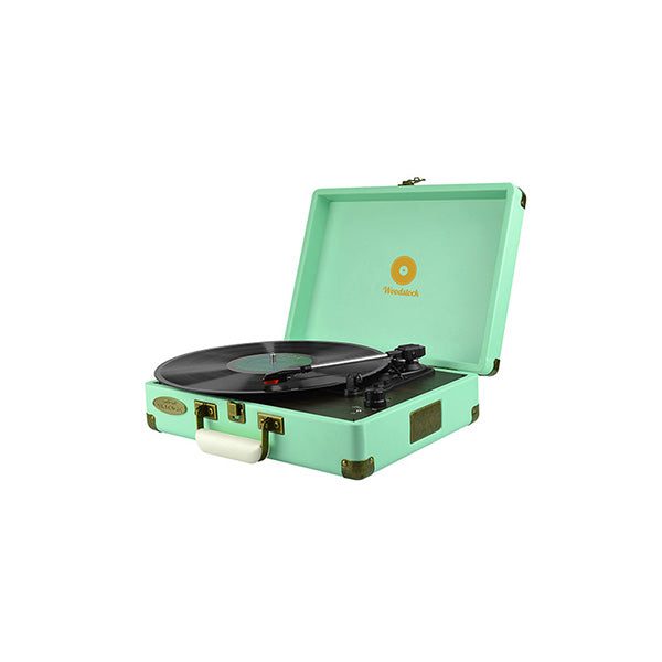 Mbeat Woodstock Retro Turntable Player Tiiffany Blue Carousel 1