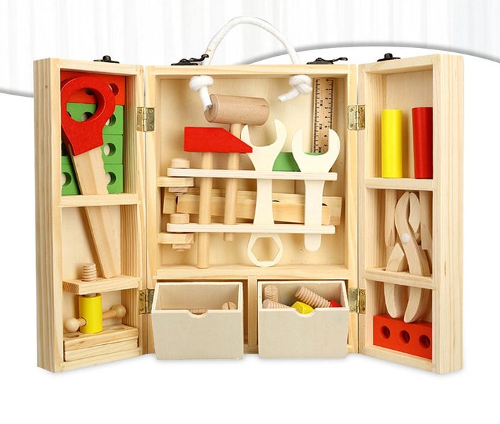 Children Wooden Tool Set New Carousel 1