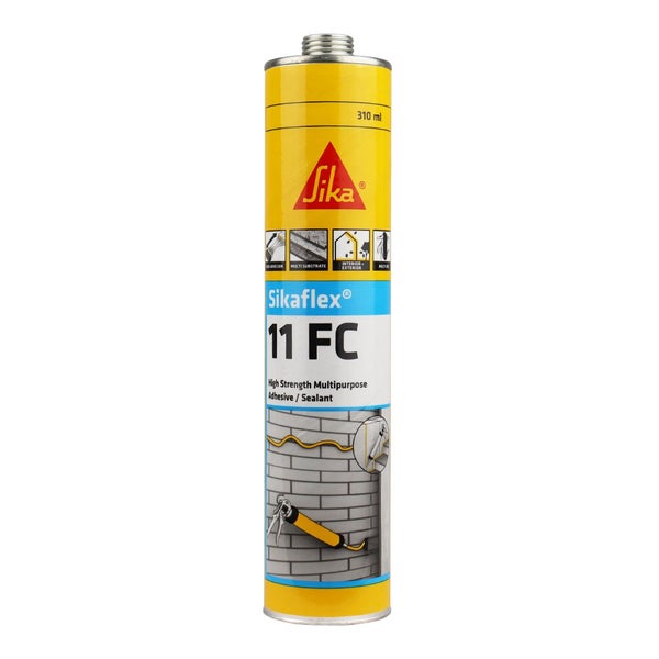 SIKA Sikaflex 11FC Polyurethane Adhesive Sealant 310ml Cartridge White Carousel 1