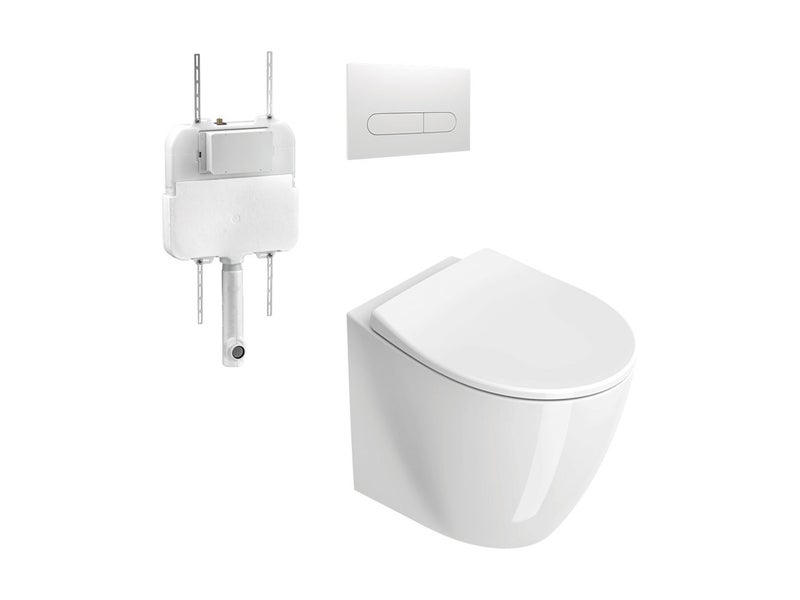 Catalano Italy 52 Rimless Floor Mount Toilet Package *Excess Stock* Was $1899 Carousel 1