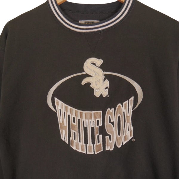 Vintage 90s NHL Boston White Sox Embroidered Sweatshirt Large Youth Carousel 2