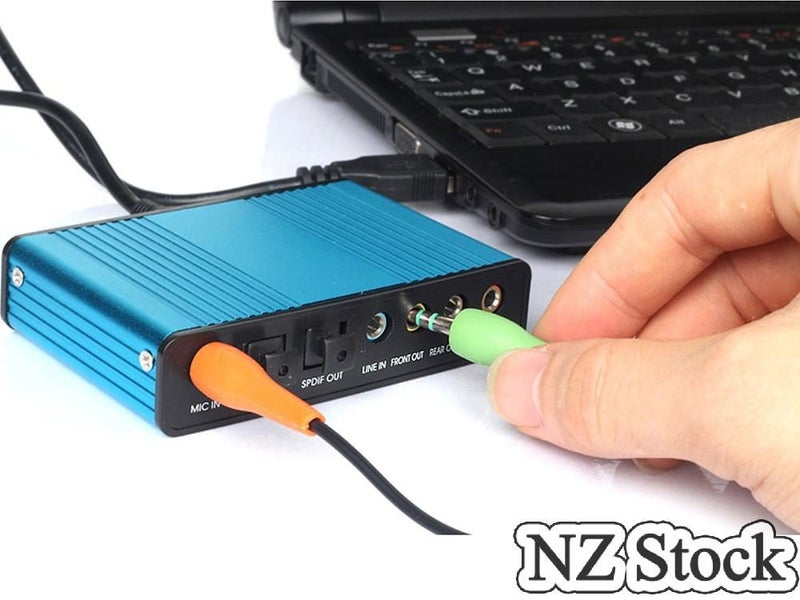 USB Sound Card 6 Channel - New Carousel 1