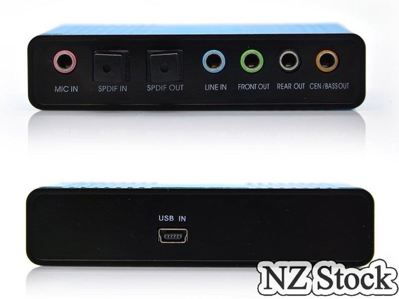 USB Sound Card 6 Channel - New Carousel 2