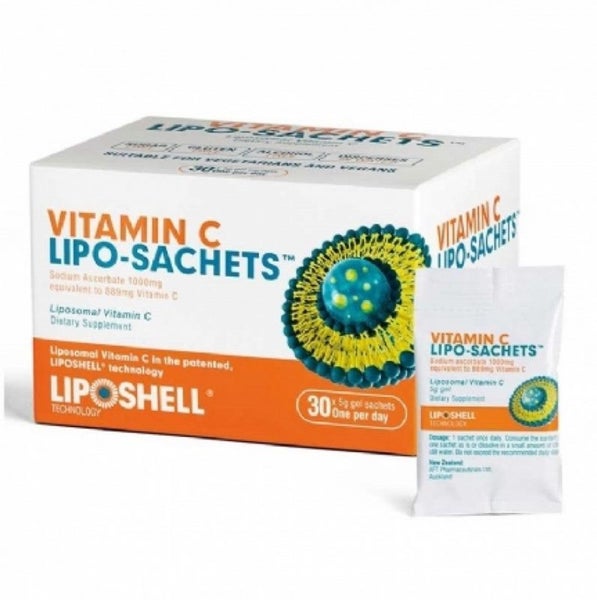 Vitamin C Lipo-Sachets (Liposomal / Lypospheric). 30 pack Carousel 1