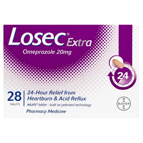 Losec Extra 20mg Tablets 28 Carousel 1