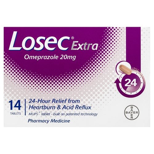 Losec Extra 20mg - 14 Tablets Carousel 1