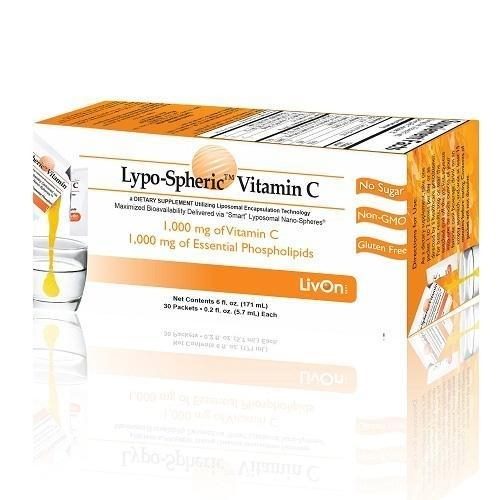 LIVON LYPOSPHERIC VITAMIN C SACHETS 30 Carousel 1