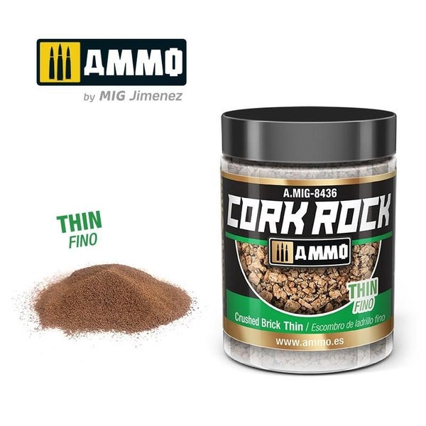 Ammo Terraform Cork Rock Crushed BrickThin (100mL) Carousel 1