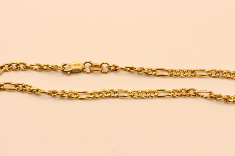 9ct Gold ‘Figaro’ Bracelet Carousel 2