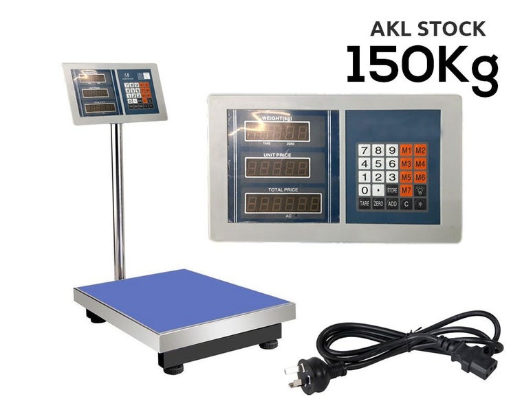 Pricing Scale - Digital Platform Scales Shop Scale Weight - 150kg Carousel 1