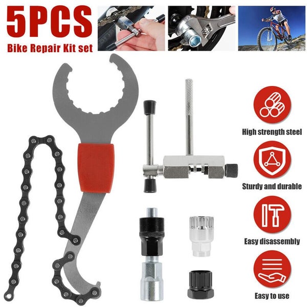 Bicycle Bike Repair Tool Chain Removal Bracket Freewheel Crank Puller i2610SV0 Carousel 2