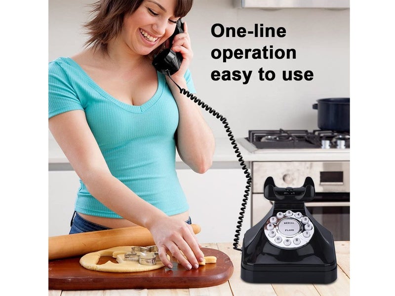 Retro Corded Phone (Over Stocked) Carousel 2