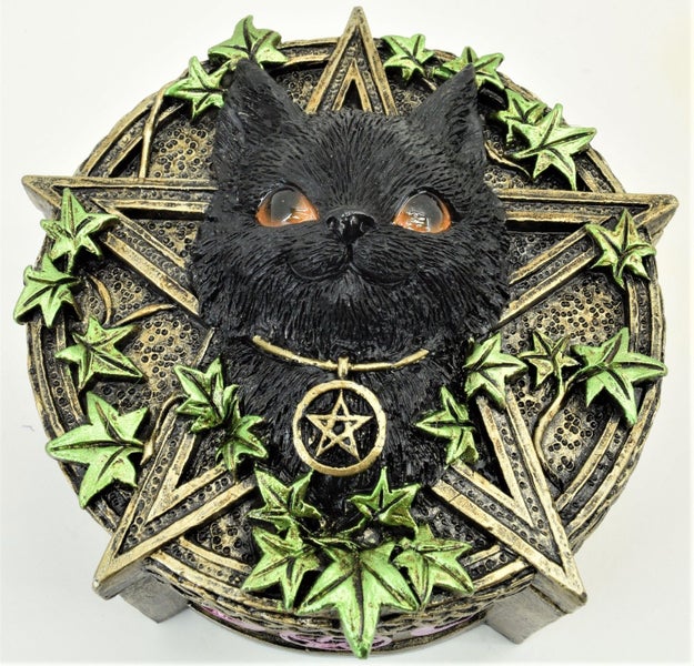 Black Cat - Trinket Box Carousel 2