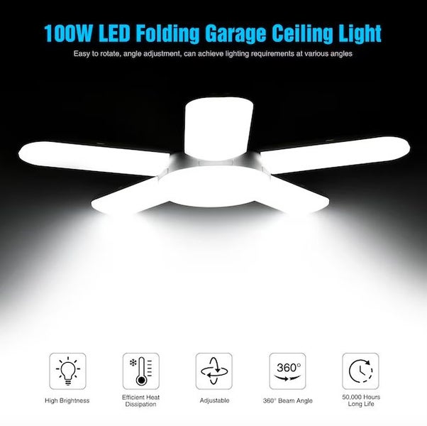 NEW LED Garage Light Afterpay Carousel 13
